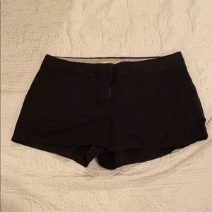 J.Crew Black Chino Shorts